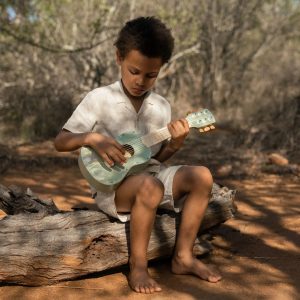 C---little dutch---LD7470VERDE_2_P.JPG Chitarra in Legno Safari Friends