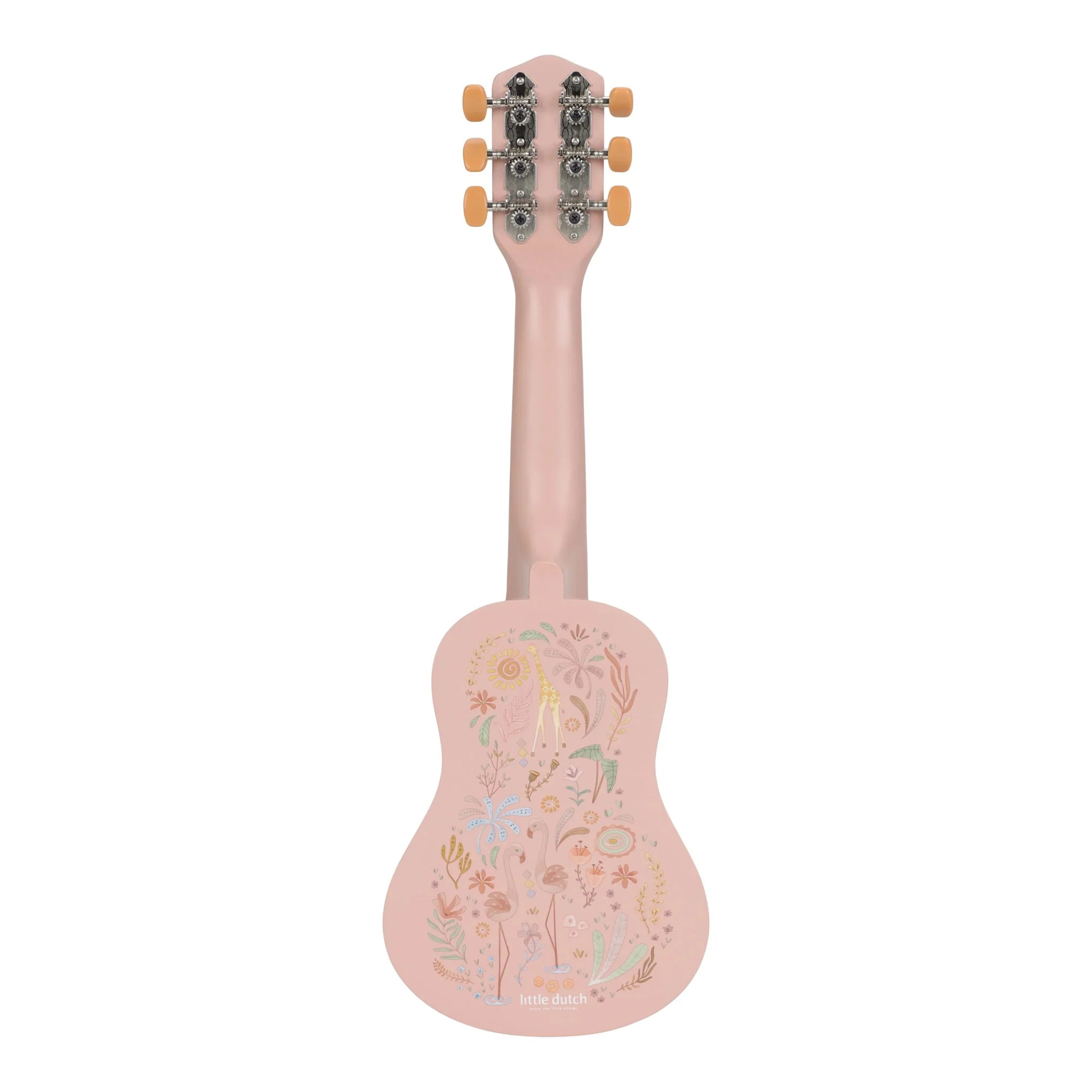 Chitarra in Legno Rosa Safari Friends