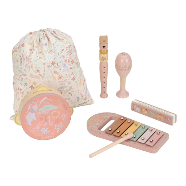 Set Strumenti Musicali Rosa Safari Friends