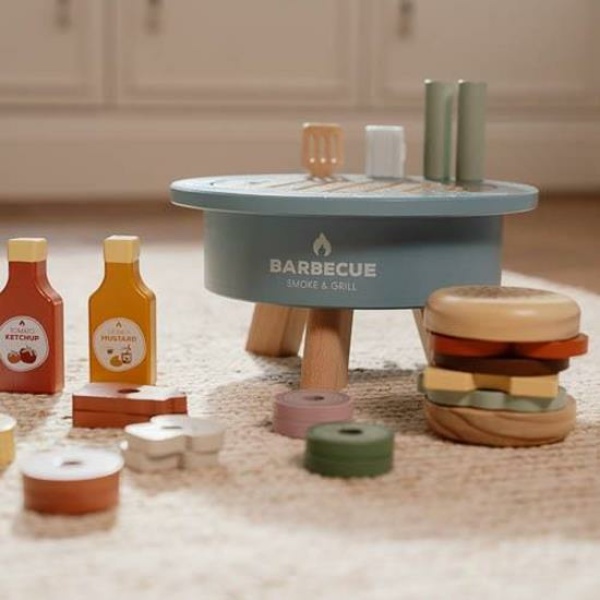 Barbecue Set in legno