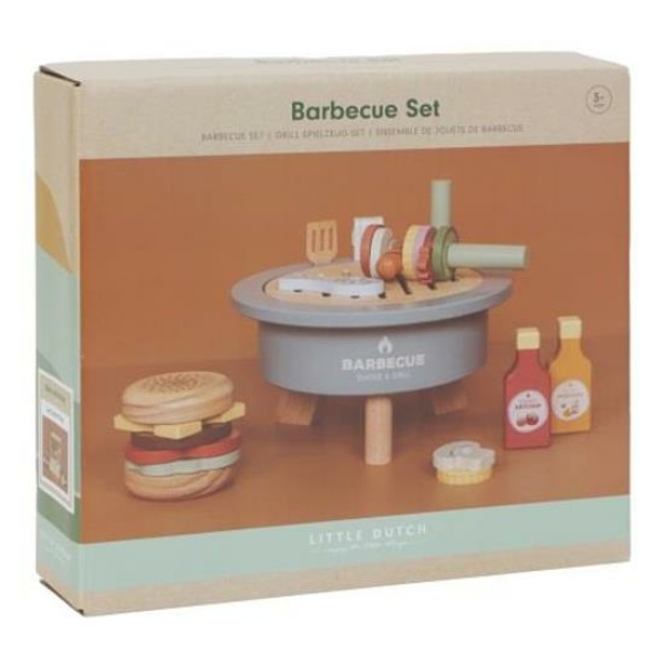 Barbecue Set in legno