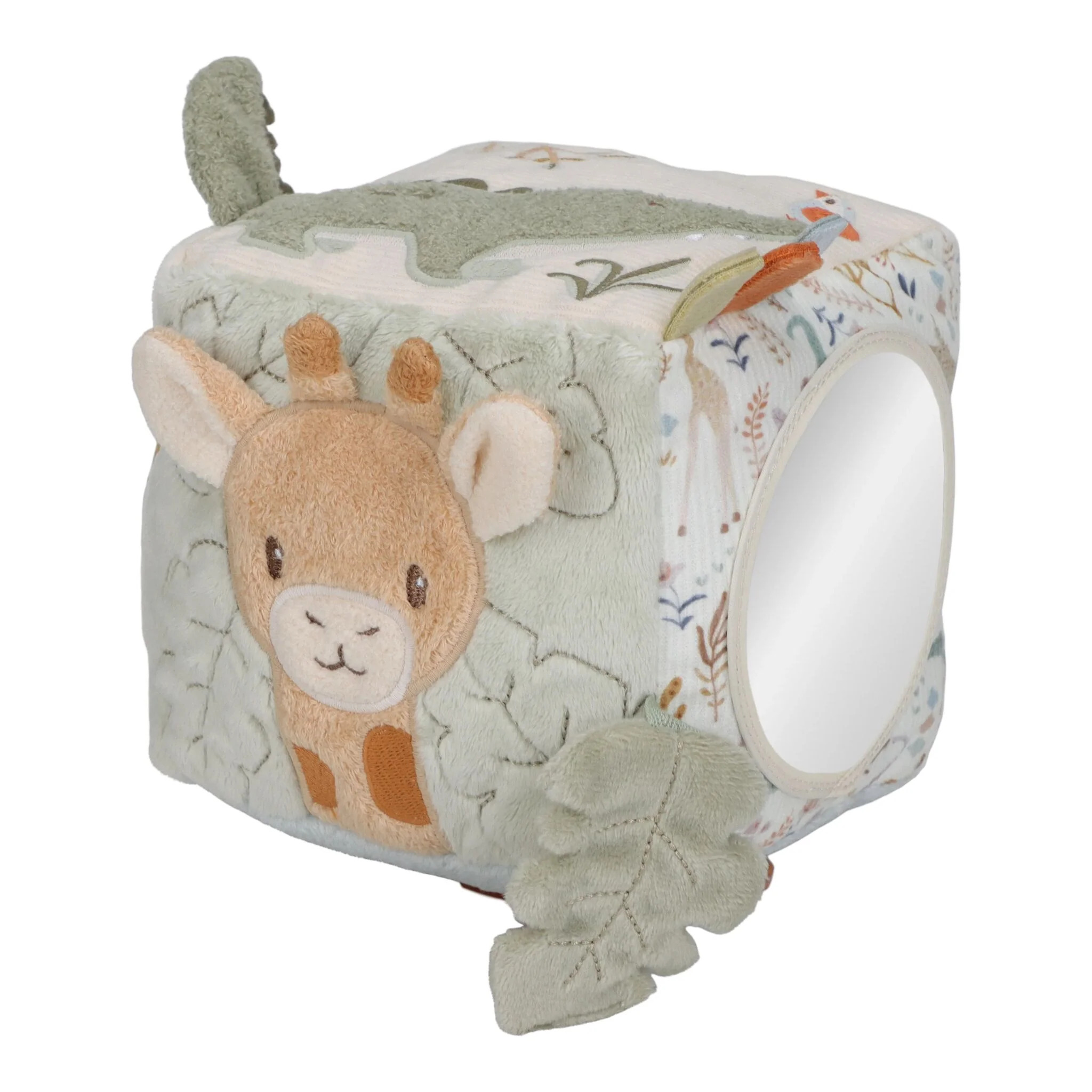 Cubo Attività Morbido Safari Friends