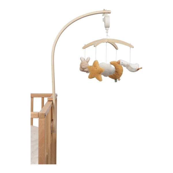 Giostrina musicale in legno – Beige