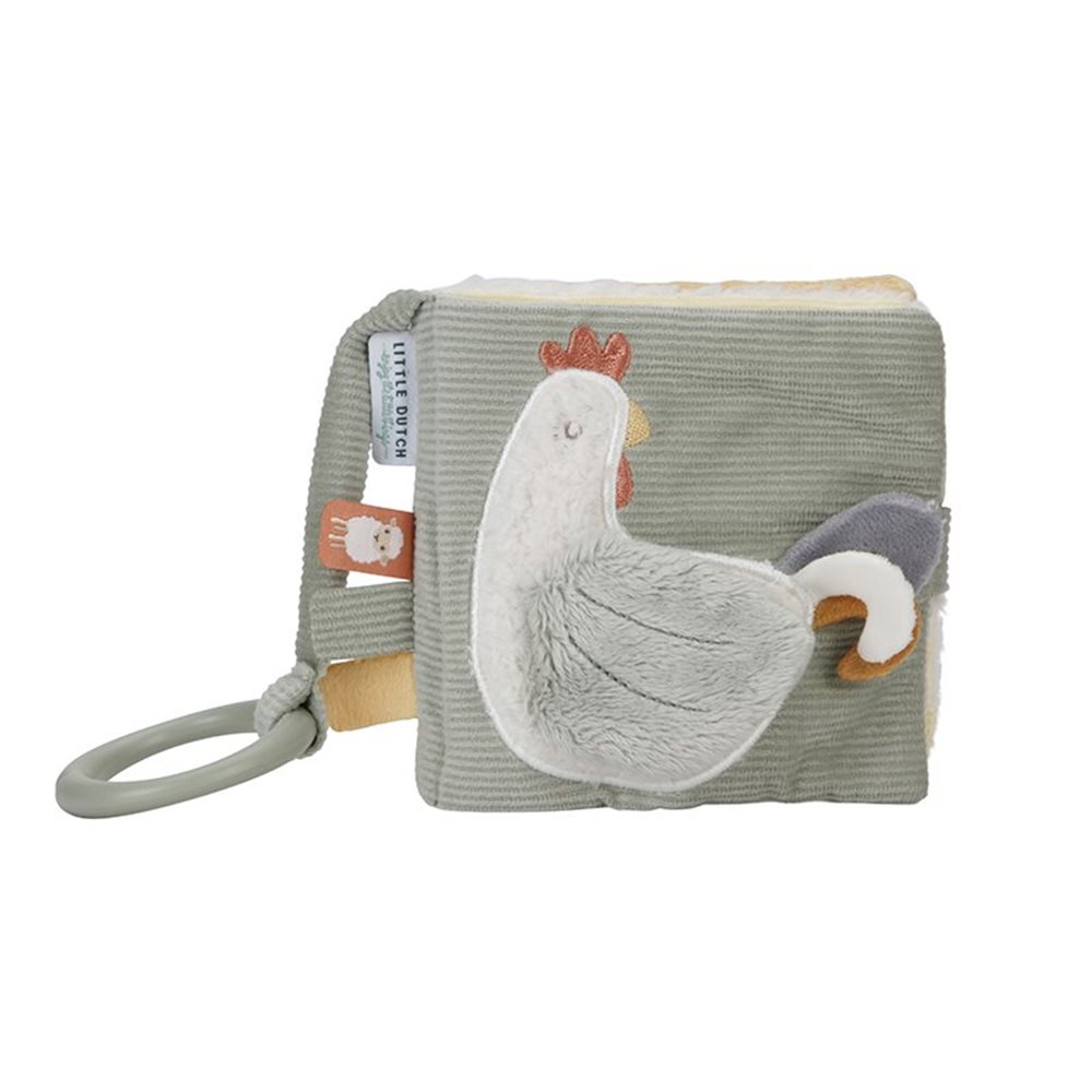 Libro tattile morbido Little Farm