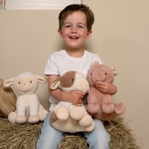 Maialino peluche Little Farm