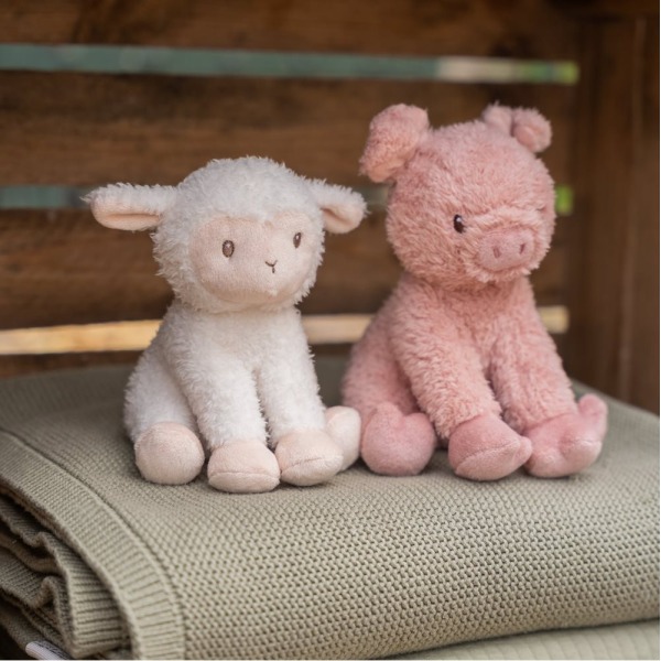 Maialino peluche Little Farm