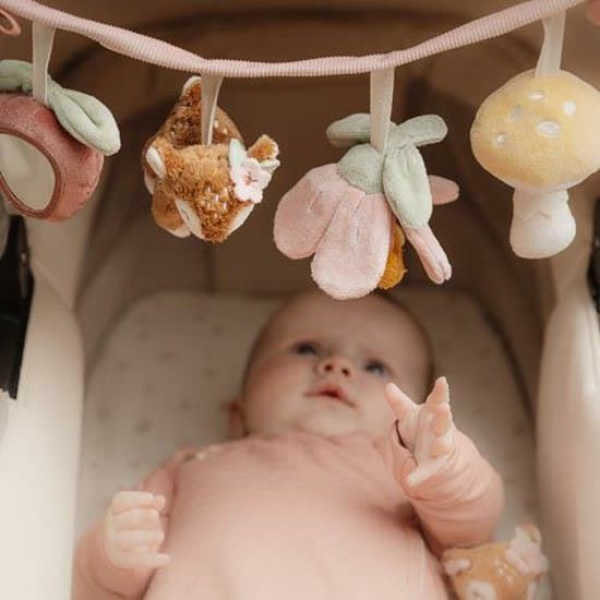 Catena giochi per passeggino – Fairy Garden