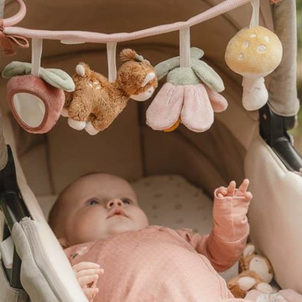 Catena giochi per passeggino – Fairy Garden
