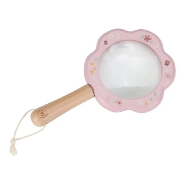Lente d’ingrandimento in legno – Fairy Garden