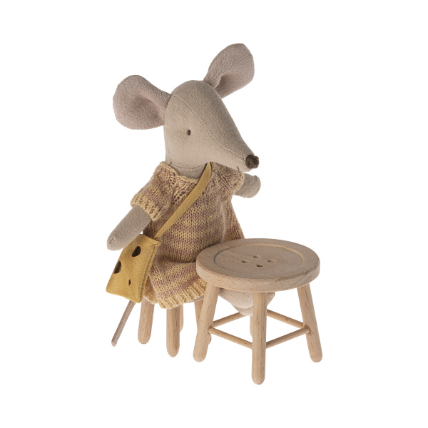 Set di tavolo e sgabello per Topi