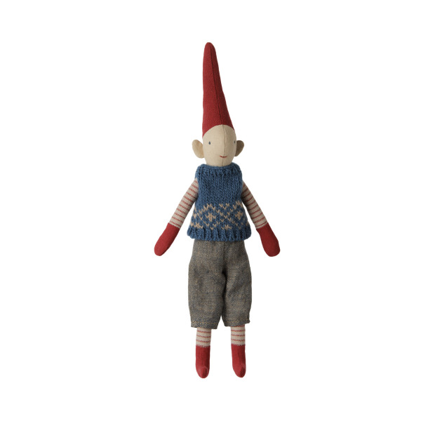 Pixy Boy – Size 1 con Gilet Blu in Maglia