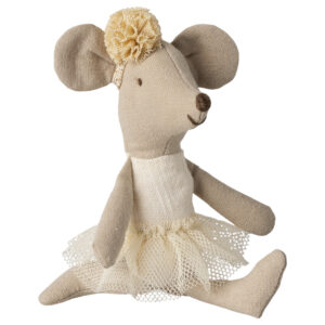 Ballerina mouse, Little sister – Off white