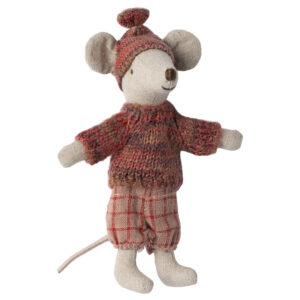 Winter mouse con ski – Big sister