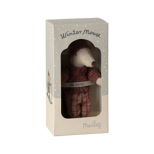 Winter mouse con ski – Big sister