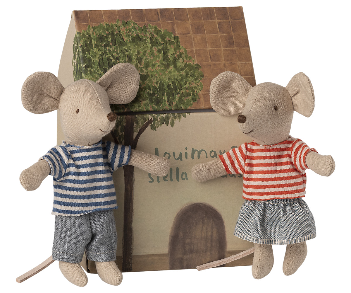 LouiMax e Stella, topolini fratello e sorellina