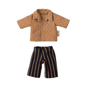 Camicia e pantaloni a righe, Papà topo