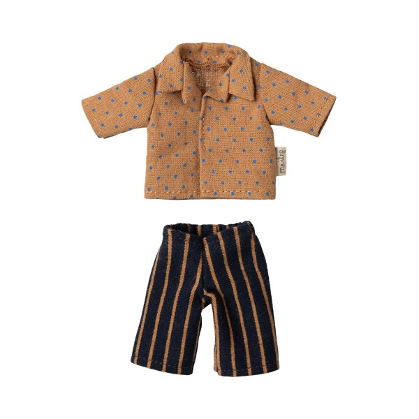 Camicia e pantaloni a righe, Papà topo