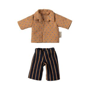 Camicia e pantaloni a righe, Papà topo