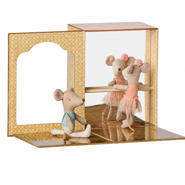 Topolini ballerini nello studio di danza – Little Sister & Brother