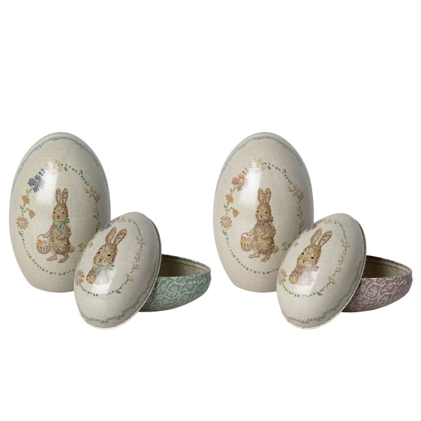 Uova di Pasqua in metallo