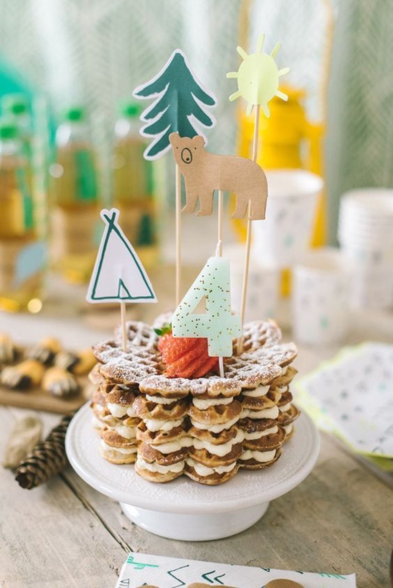 Candela numerata glitterata Quattro