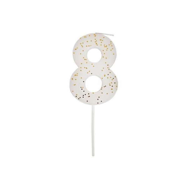 Candela numerata glitterata Otto