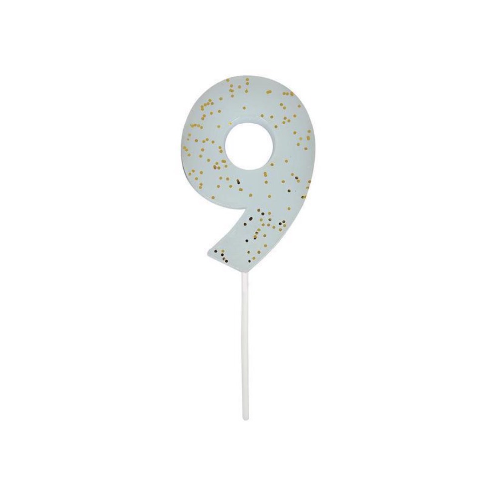 Candela numerata glitterata Nove