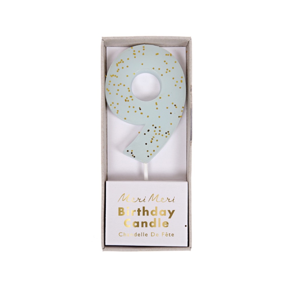 Candela numerata glitterata Nove