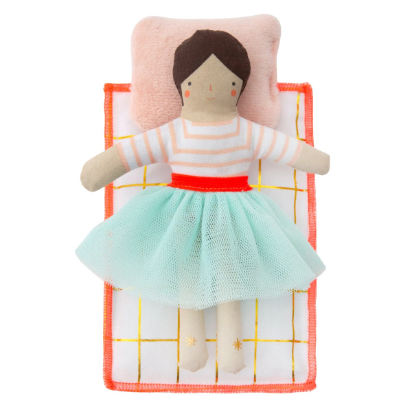 Lila Mini Valigia con Bambola
