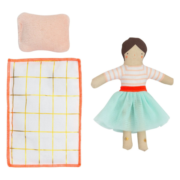 Lila Mini Valigia con Bambola