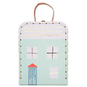 Lila Mini Valigia con Bambola