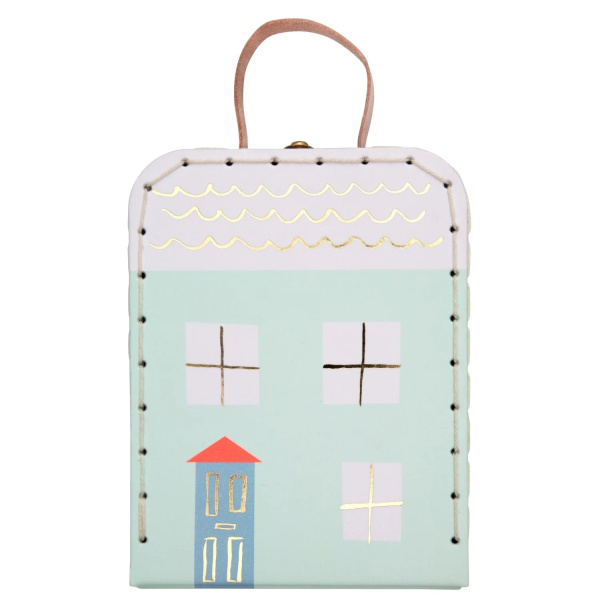Lila Mini Valigia con Bambola
