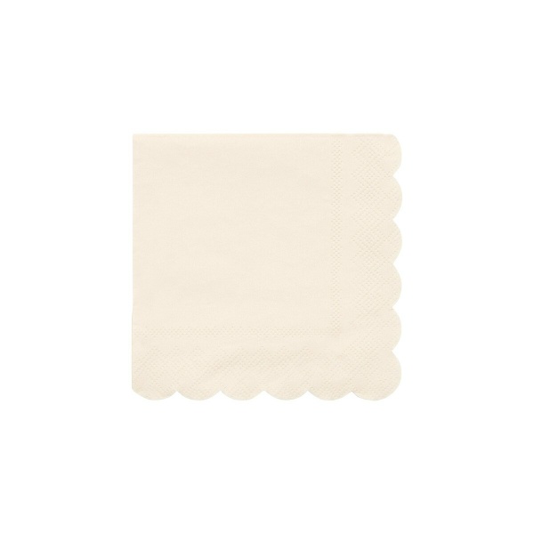 Tovaglioli piccoli color crema