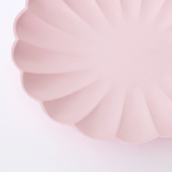 Piatti piccoli in bambù pink