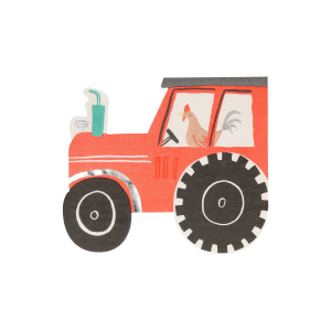 Tovaglioli On The Farm Tractor