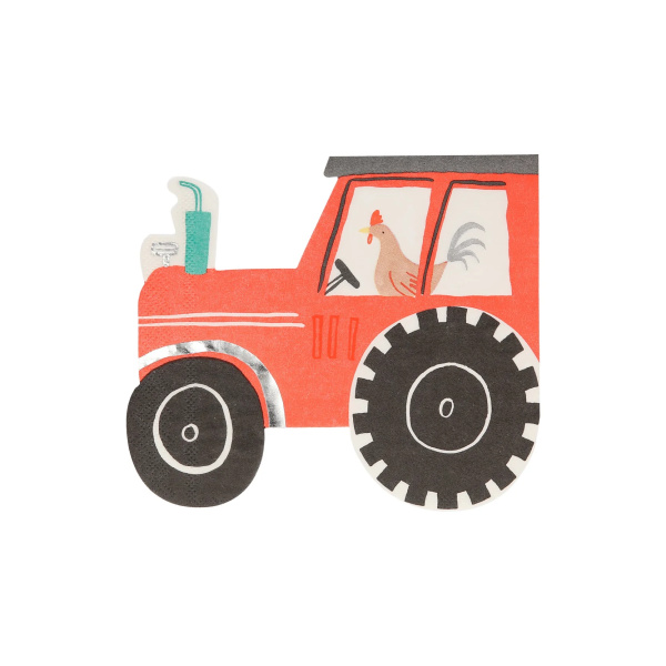 Tovaglioli On The Farm Tractor
