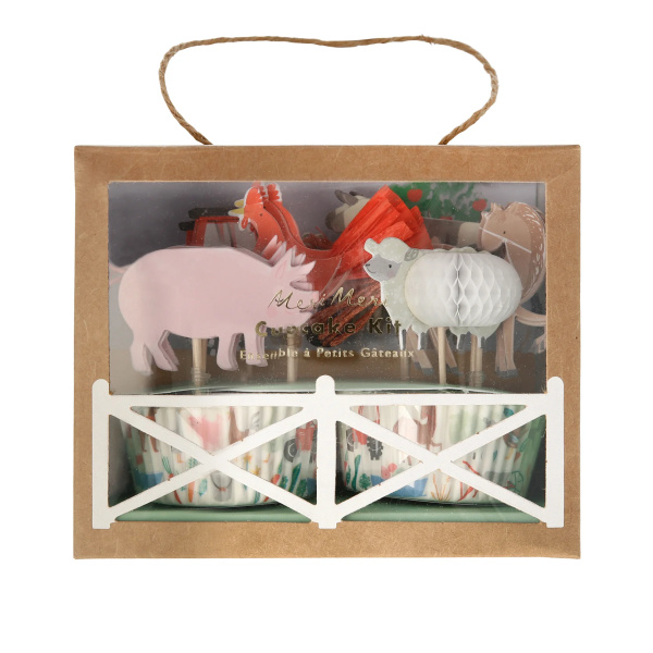 Cupcake Kit On The Farm