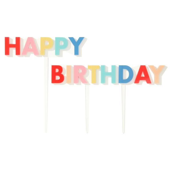 Toppers happy birthday
