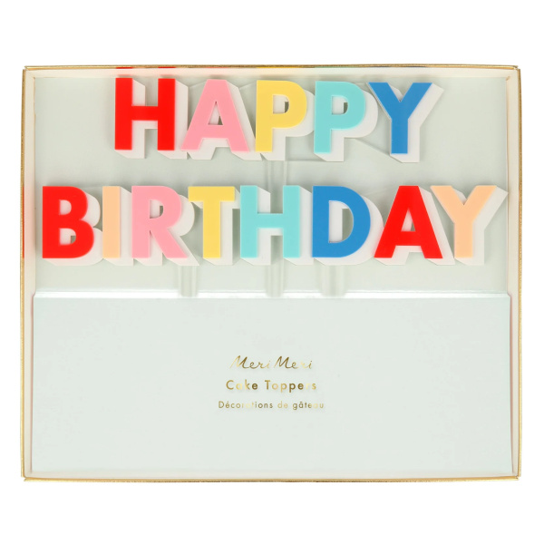 Toppers happy birthday