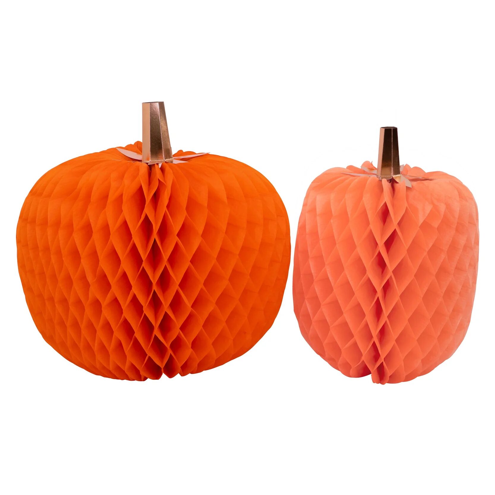 Decorazioni Halloween Honeycomb Pumpkins