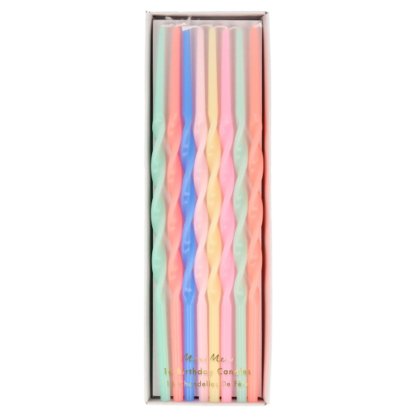 Candele lunghe miste contorte