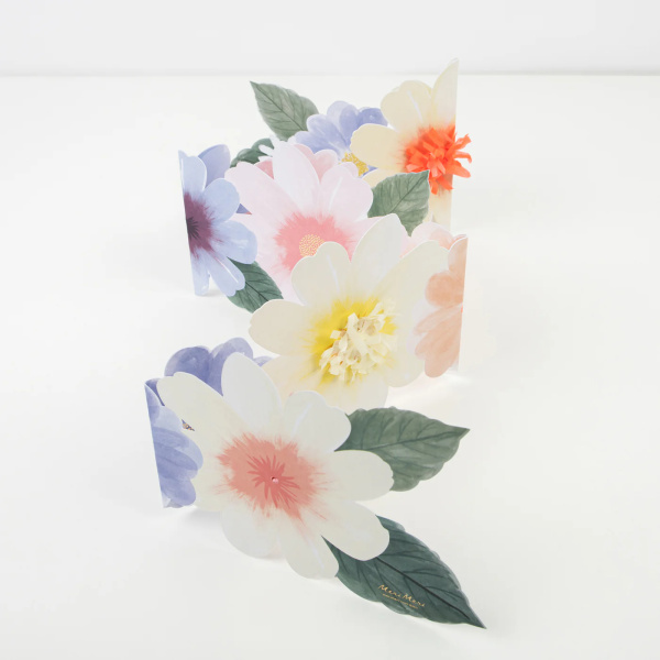 Biglietto di auguri fiori