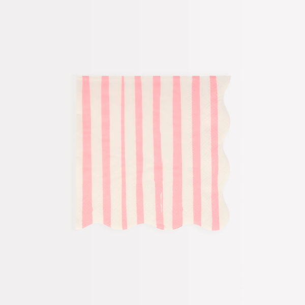 Tovaglioli Pink Stripe Smalll