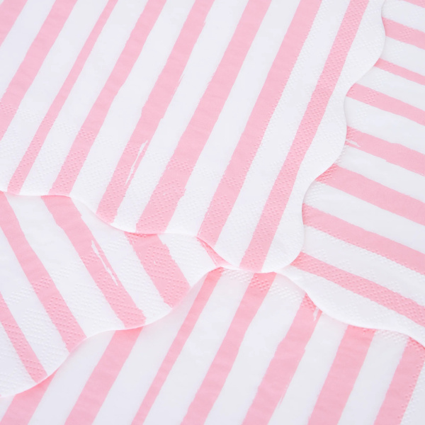 Tovaglioli Pink Stripe Smalll