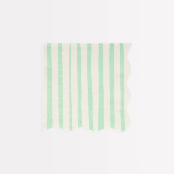 Tovaglioli Mint Stripe Small