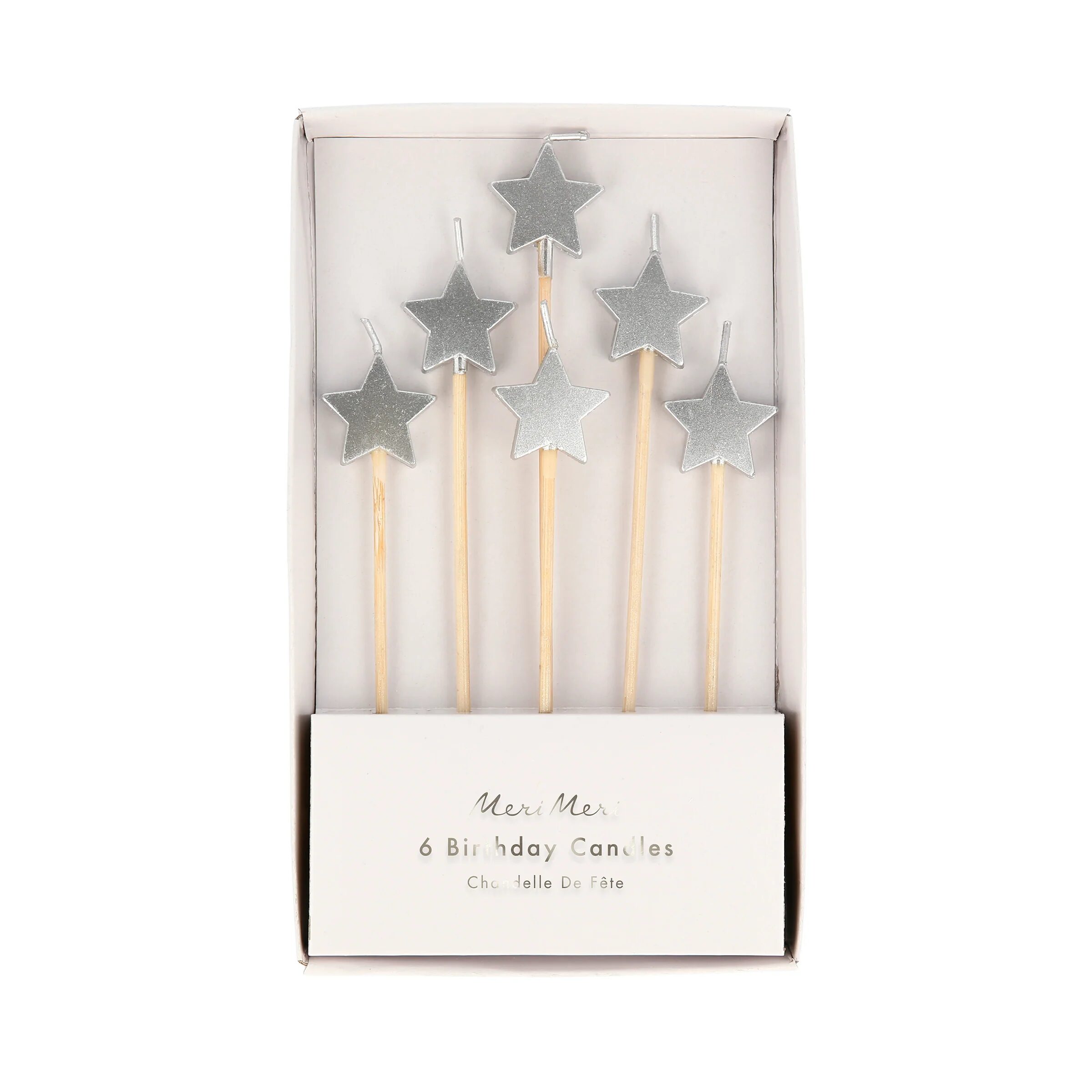 Candele Silver Star