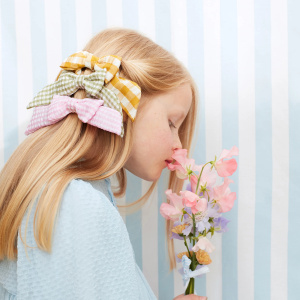 Fiocchi per capelli vichy