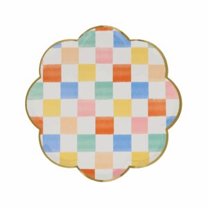 Piatti smerlati colorati