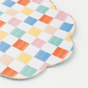 Piatti smerlati colorati