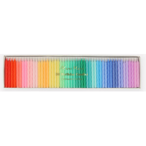 Candele mille colori arcobaleno